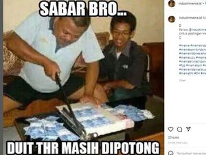8 Meme Kocak THR yang Tak Kunjung Cair Ini Bikin Senyum Kecut, Ngenes!