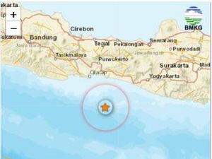 Gempa M 2,8 Guncang Kebumen