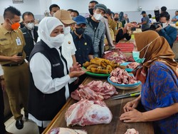 Gubernur Khofifah Pantau Harga Sembako di Ponorogo Jelang Lebaran
