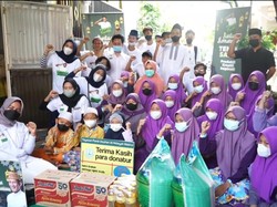 Relawan Sandiaga Uno Gelar Baksos dan Deklarasi Dukungan di Pilpres