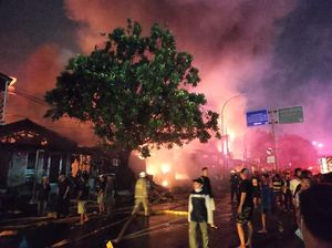 IKAPPI: Kebakaran Pasar Gembrong Hanguskan 6 Kios di 3 RT