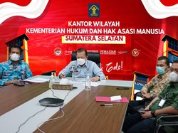 Kemenkumham Sumsel Targetkan PNBP Tahun 2022 Capai RP 27 Miliar