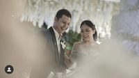 10 Foto Jessica Tanoesoedibjo Nikah Bergaun Elie Saab, Jokowi Jadi Saksi