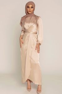 dress in silk