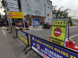 Siap-siap, Penerobos Jembatan Tunggulmas Malang akan Ditilang