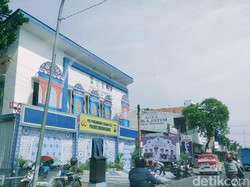 Posko Mudik Unik Bojonegoro-Bergaya Timur Tengah, Ada Fasilitas Karaoke