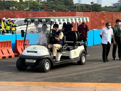 Jokowi-Anies Mesra Cek Sirkuit Formula E, PDIP Kukuh Dorong Interpelasi