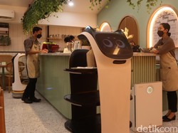 Cafe Instagramable dan Canggih di Bandung, Makanan Diantarkan Robot
