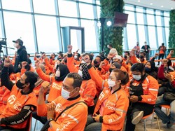 Silaturahmi, 7.000 Mitra Driver ShopeeFood di 34 Kota Ikuti Bukber