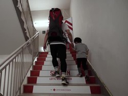 Keseruan Lomba Maraton di Gedung Pencakar Langit Korsel