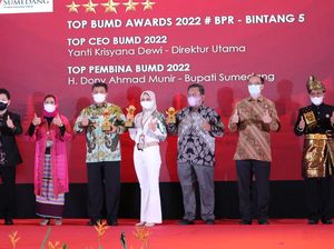 Sumedang Kembali Borong Penghargaan pada Top BUMD Award