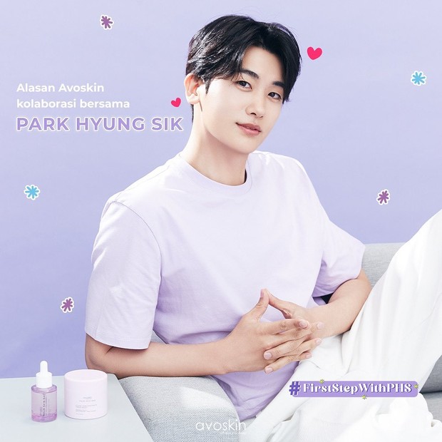 Alasan Avoskin memilih Park Hyung Sik jadi brand ambassador/Foto: Instagram.com/avoskinbeauty Alasan Avoskin memilih Park Hyung Sik jadi brand ambassador