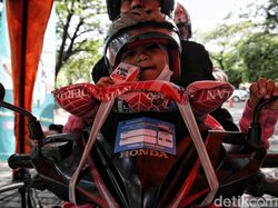 Antusias Warga Ikut Mudik Gratis Naik Kapal Laut