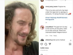 Awalnya Ogah Minta Maaf, Bule Joget Bugil di Batur Kini Nangis Menyesal Awalnya Ogah Minta Maaf, Bule Joget Bugil di Batur Kini Nangis Menyesal