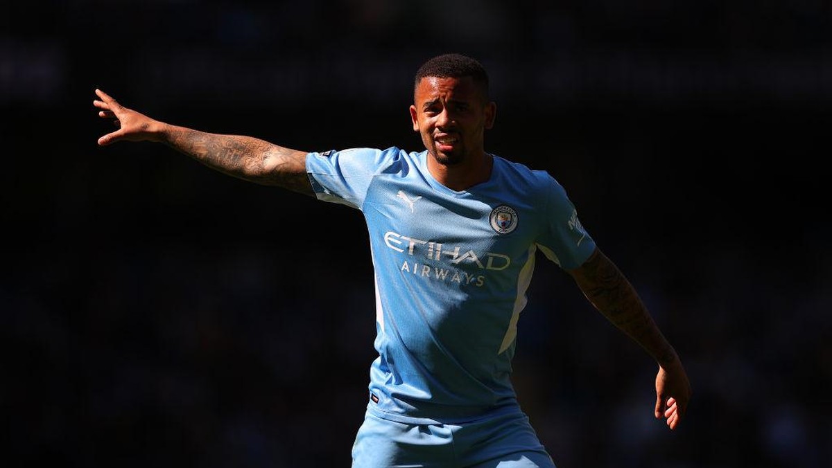 Gabriel Jesus momok Real Madrid (Getty Images/Alex Livesey)