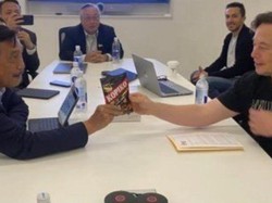 Ada Kopiko di Pertemuan Luhut dan Elon Musk