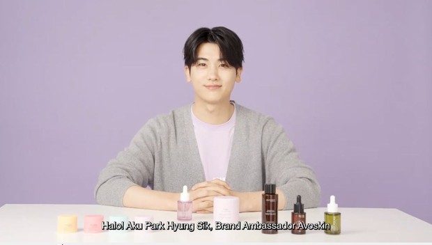 Park Hyung Sik brand ambassador Avoskin