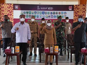 Walkot Mojokerto Hadiri Puncak Peringatan Hari OTDA Secara Daring