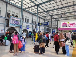 H-6 Lebaran, 28 Ribu Pemudik Berangkat dari Stasiun Senen-Gambir