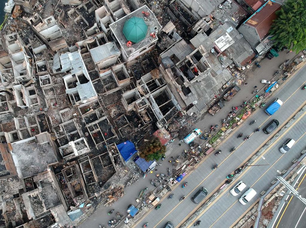 Korban Kebakaran Pasar Gembrong Butuh Selimut, BPBD Cek Distribusi Bantuan