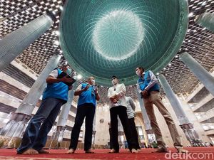 PLN Pastikan Pasokan Listrik di Masjid Istiqlal Aman saat Salat Id PLN Pastikan Pasokan Listrik di Masjid Istiqlal Aman saat Salat Id