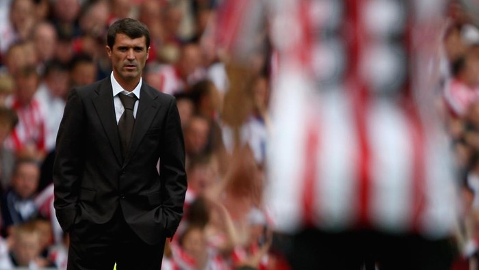 SUNDERLAND, UNITED KINGDOM - AUGUST 11:  Sunderland manager Roy Keane looks on during the Barclays Premier League match between  Sunderland and Tottenham Hotspur at the Stadium of Light on August 11, 2007 in Sunderland, England.  (Photo by Clive Brunskill/Getty Images)