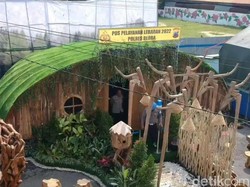 Unik! Ada Rumah Hobbit Buat Para Pemudik Singgah di Blora