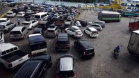 Suasana Arus Mudik di Pelabuhan Merak Makin Ramai