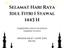 15 Ucapan Hari Raya Idul Fitri 2022 untuk Hampers