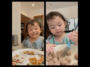 10 Potret Gemas Thania Putri Onsu Saat Mukbang Bakmi hingga Bakso 10 Potret Gemas Thania Putri Onsu Saat Mukbang Bakmi hingga Bakso