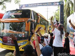 PKL, Buruh Pabrik, ART hingga Ojol Mudik Bareng Sahabat Ganjar