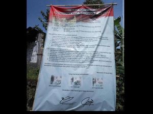 Heboh Baliho Permintaan Maaf Gegara Tuduhan Pesugihan Piara Tuyul