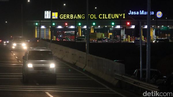Cileunyi-Nagreg Ramai Pemudik Sejak Dini Hari hingga Pagi