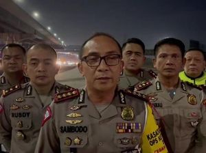 One Way Km 28-Km 3 Tol Japek Berubah Contraflow, Polisi: Ini Sangat Dinamis One Way Km 28-Km 3 Tol Japek Berubah Contraflow, Polisi: Ini Sangat Dinamis