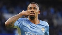 Man City vs Madrid berlangsung di Etihad Stadium, Rabu (27/4/2022) dini hari WIB. Tim tuan rumah sudah memimpin 2-0 saat laga baru berjalan 11 menit lewat gol-gol Kevin De Bruyne dan Gabriel Jesus.