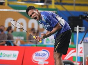 Hebat! Chico Taklukkan Kento Momota di BAC 2022