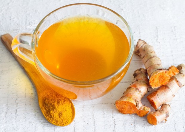Ilustrasi Teh Kunyit/Canva/udra