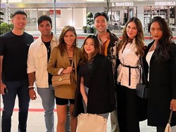 Baru Melahirkan, Begini Gaya Nikita Willy Hangout dengan Luna Maya di AS