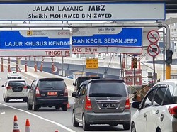Sempat Ditutup Pagi Tadi Gegara Macet, MBZ Kembali Dibuka