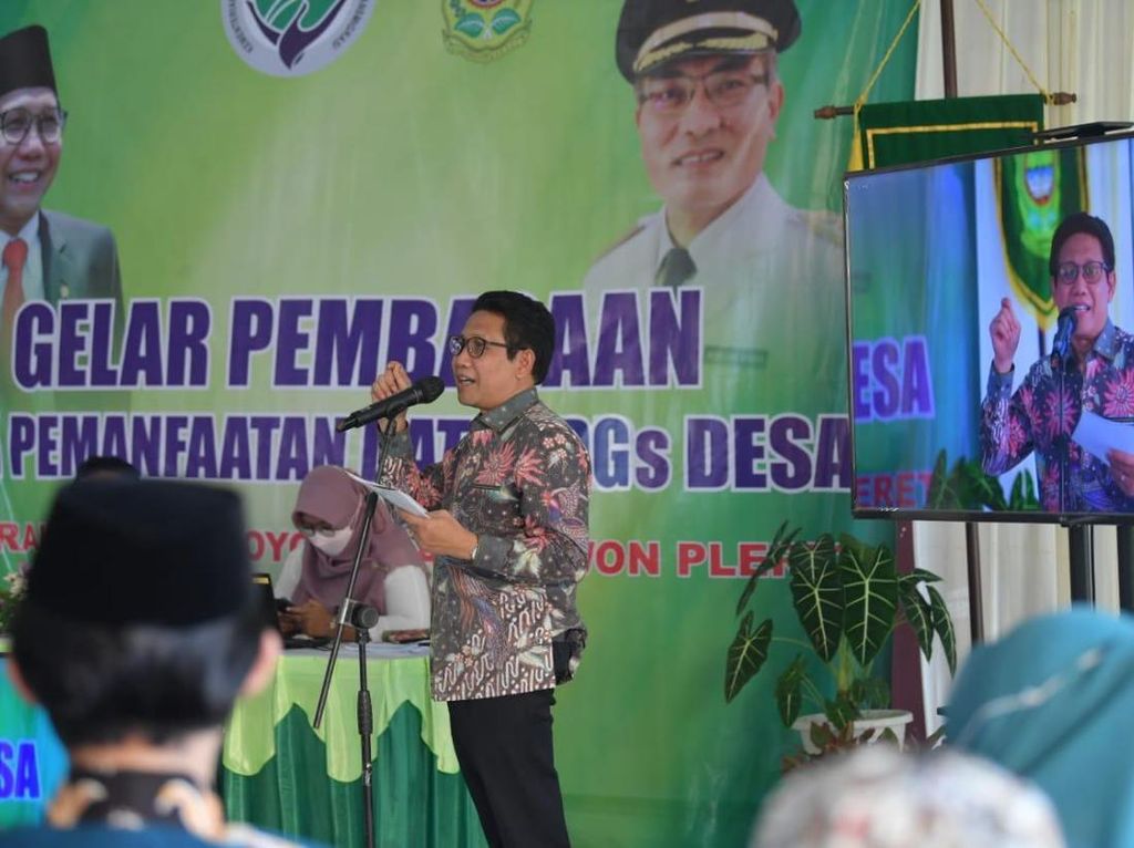 Mendes Imbau Pemuda Desa Tak Tergiur Kerja ke Jakarta Pasca-Lebaran