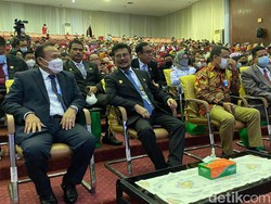 Pelantikan Rektor Unhas Prof Jamaluddin Jompa, Menteri-Wakil Ketua MK Hadir