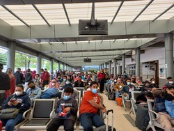 H-5 Lebaran, 31 Ribu Pemudik Berangkat dari Stasiun Pasar Senen-Gambir