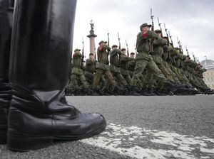 Persiapan Hari Kemenangan di Rusia, Ribuan Tentara Dilibatkan Persiapan Hari Kemenangan di Rusia, Ribuan Tentara Dilibatkan