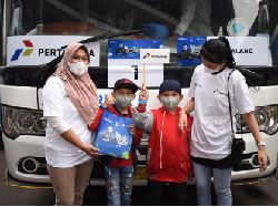 Pertamina Dukung Mudik Aman dan Sehat Bersama BUMN 2022