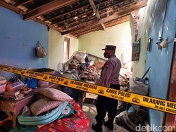 Detik-detik Meledaknya Bahan Petasan Lukai Korban-Rusak Rumah di Madiun