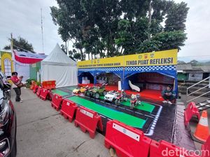 Posko Mudik Padalarang Bikin Betah! Ada Tempat Pijat-Area Main Anak Posko Mudik Padalarang Bikin Betah! Ada Tempat Pijat-Area Main Anak