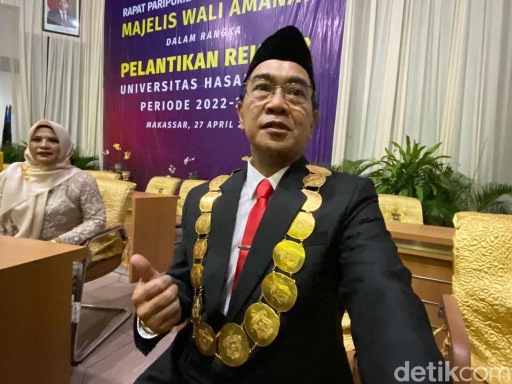 Resmi Jadi Rektor Unhas, Jamaluddin Jompa Perkuat Kolaborasi Bangun Kampus