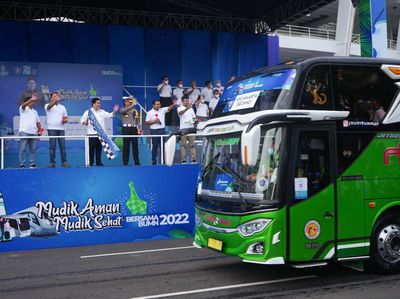 Ribuan Orang Ikut Mudik Sehat Bersama BUMN 2022