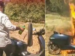 Duh! Pria Ngamuk Bakar Skuter Listrik Gara-gara Ditipu Jarak Tempuh