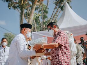 Pengusaha Kalteng Salurkan 500.000 Kg Beras & 100.000 Liter Migor